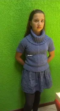 Little Miss Abigail's Sweater by Lara Simonson