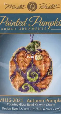 Mill Hill Buttons & Beads Counted Cross Stitch Kit - Pumpkin Tree