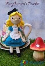 FairyGurumis Crochet - Chantal Jablonski -  Alice Tutorial - French