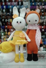 Made by me Bunny and fox