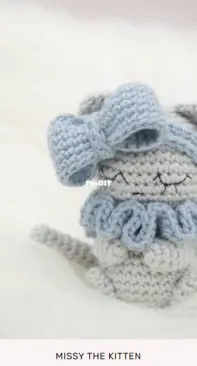 The Little Hook Crochet - Little Aqua Girl - Bubbles and Bongo - Erinna Lee - Missy the Kitten - Free