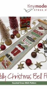 Tiny Modernist - TM22-042 - Jolly Christmas Bell Pull