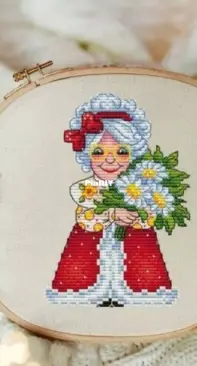 My Embroidery - Made for You Stitch - Mrs Claus by Alina Ignatieva / Ignatyeva