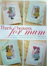 Thank Heavens For Mum by Joan Elliott from Cross Stitch Collection 168