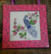 Mini Mother's Day Project.  (Kit from Cross Stitch Crazy)