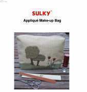 Sulky- Appliqué make-up bag