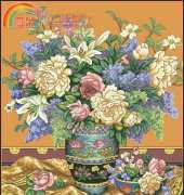 Dimensions 35163 Oriental Splendor /without background version