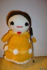 my belle crocheted doll
