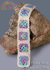 The Perfect Knot - Michelle Kovach - Easy Granny Square Bracelet