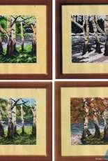 4 Season Trees from Haft Gobelinowy 4 2003 XSD