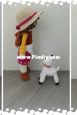 Un Monde au crochet - Lidia K - Heidi in the Swiss mountains - French
