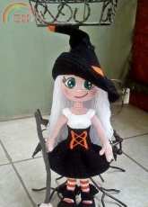 witch doll, black