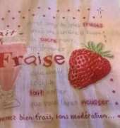 lait fraise