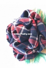 flowers of Scottish fabric