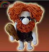 Delicious Crochet - Paola Navarro-  Unga the caveman