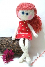 CosmonautLlama - AllSoCute - Seren - Doll Amigurumi Crochet
