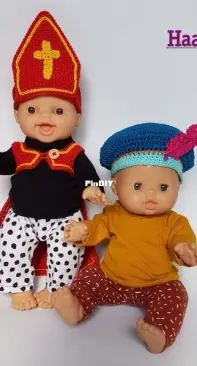 Haakidee - Sinterklaas doll clothing