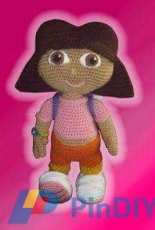 Bichitos Crochet - Dora The explorer - Spanish