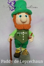 Angels Creations Crochet - Angelique Luijkman - Paddy the Leprechaun