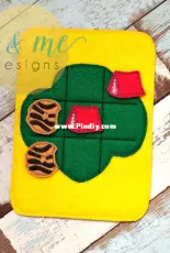 E and Me Designs - ITH Girl Scouts Tic Tac Toe Game