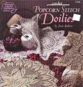 American School of Needlework 1326 Popcorn Stitch Doilies by Josie Rabier