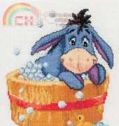 Vervaco 70.979 Eeyore in bathtub XSD