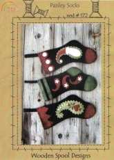Wooden Spool Designs-wsd 172-Paisley Shocks