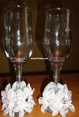 wine glasses for the wedding