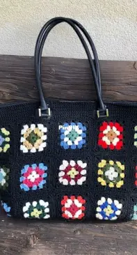 Handmade Granny bag