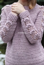 Svetlana Novikova - Patterned sweater - Russian