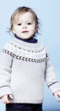 Kids Norwegian Sweater (K01/05) by LAMANA - English