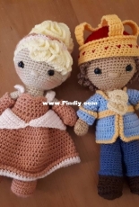 Weebee - Laura Tegg - Nelly Doll Prince and Princess of Hearts outfits