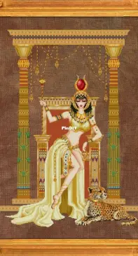 Bella Filipina Cross Stitch Designs - Cleopatra, Queen of the Nile by Aldrin Jay C. Parilla