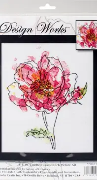 Design Works 2970 - Pink Floral