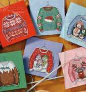 Winter Woollies by Rhona Norrie from Cross Stitch Card Shop 98 XSD