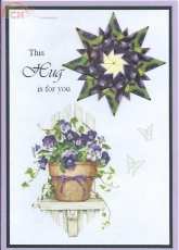 Violets and Blackcurrant Tea bags Card 2