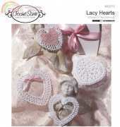Crochet Soirée - Terry Kimbrough - 802715 Lacy Hearts - Free