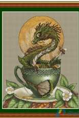 Tea Dragon by Nadezhda Kazarina / Nadi