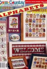 Cross Country Stitching-Special Issue Spring-Alphabets 1996