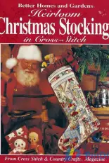 Better Homes and Gardens Heirloom Christmas Stockings in Cross-Stitch