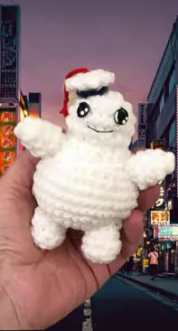 Baba Yo Crochet - Trish Hoskin - Ghostbusters Mini-Puft - Free