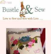 Bustle & Sew-Lovebirds Cushion