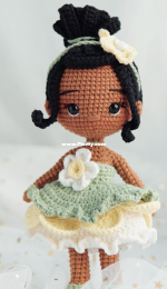 Green Frog Crochet - Thuy Anh - Đặng Thùy Anh - Tiana - Spanish - Translated