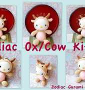 Zodiac Gurumi - Amigurumi Doll Pattern - Zodiac Ox Kitty