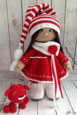 Happy Crochet - Ksenia / Kseniya Kornilova - Christmas Gnomette