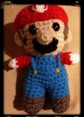 My small crocheted Mario