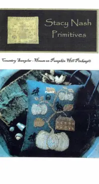Stacy Nash Primitives - House on Pumpkin Hill