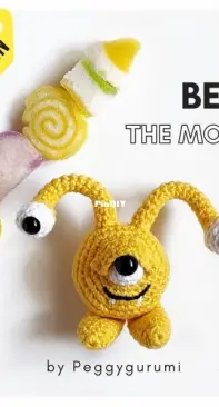 Peggygurumi - Peggy Lepchai - Bernie the Monster - Free