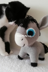 My cat and Donkey crochet