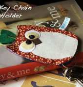 Craft Passion-Free Owl Key Chain Holder